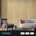 Art3d Slat Wall Panel, 3D Fluted Textured Panel 12-Tile 19.7 x 19.7in. - Oak