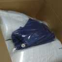 Bedluxe 3Pcs Orthopedic Bed Wedge Pillow Set, Foam Wedge Pillow Post Surgery for Back, Leg and Knee Support, Adjustable 9&12 Inch Folding Triangle Pillow for Sleeping, Acid Reflux, Snoring, Navy 