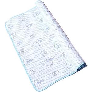 Monvecle Baby Infant Waterproof Soft Cotton Changing Pads Washable Resuable Diapers Liners Mats, Bear-1pcs Large 39" x 28"