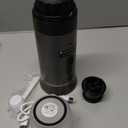 Portable Battery Coffee Maker Espresso Machine, 20 Bar Nano Car Coffee Mini Espresso Machines Self-Heating Electric Espresso Maker, USB-C 3-in-1 Ground Coffee & NS Capsule Pod RV Hiking Camping (Gray)