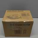 Dog House Heater,Pet House Heater with APP Remote&Thermostat,41F/113F Adjustable Temp 24H Timer Outdoor Pet Safe Heaters,500W IPX5 Waterproof Cat Heater Anti Chew Cord with WIFI