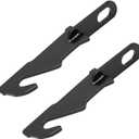 MDEOOSKY Door Latches 1 Pair Anti-Rust Easy Latches 3.5" Latches Vent Extender for Increasing Air Circulation Compatible with RZR XP 1000 / XP 4 1000 / Turbo/Turbo S / 900 / S1000 / S2014-2023