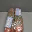 2 x Alupssuc 24 Bundles Artificial Fall Mums Flowers for Outdoors Decoration, UV Resistant Silk Violet and Faux Eucalyptus Autumn Fake Plants for Outside Indoor Yard Home Patio Porch Decor, Fall Red