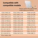 WB39X10034 Microwave waveguide Cover is Suitable for GE Microwave waveguide Cover Replacement, 3-7/8x4-1/4 inches (Thickened), Packed in PE Packaging Box, Equipped with Two Microwave Locking Buttons.