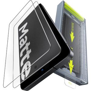 WSKEN Matte Screen Protector for Samsung Galaxy S26 Ultra - [Anti-Glare & Anti-Fingerprint][Smooth as Silk][0.02s Fingerprint Unlock] 9H+ Tempered Glass With Auto Fit Box Zero Bubble,2 Pack