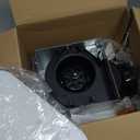 Fitop Bathroom Exhaust Fan with Light, 110 CFM 43W Ceiling Mount Shower Ventilation Exhaust with Light, 1.0 Sones Bathroom Vent with Light, Bathroom Fan 1200LM LED Light 3000K/4000K/5000K (white)