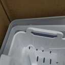 Nugget Ice Maker Countertop,55LBS/Day Ready in 4 Mins, Stainless Steel