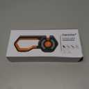 6-Stage Knife Sharpener - Premium Kitchen Knife Sharpeners - Adjustable Handheld Manual Knife Sharpeners for Kitchen Knives, Scissor and Chef Knife.Easy for beginners to use (ORANGE)