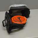 lynker Portable Misting Fan with Remote, Camping Fan with 20000mAh Rechargeable Battery Operated, 6L Water Tank, 3 Speed Levels, 2 Spray Modes, Hanging & Lighting for Outdoor Indoor Cooling (Orange)