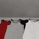 Poroka 4 Pack Boys' Tank Undershirt Sleeveless Tank Tops Assorted Colors Round Neck Cotton Tank Tops Size 7_8 Y