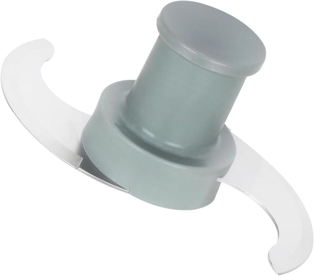 27055 S Smooth Blade Compatible with robot coupe Commercial Food Processor, Replacement for R201, R2, R2A, R2N, R2B, R2U, Stainless Steel Blade with Pitch