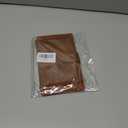 2 Pack RFID Passport Holder and Leather Card Case Set - Travel Essentials for Women & Men (Brown)