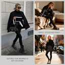 Yilanmy Cable Knit Sweater Tights for Women Opaque Thick Thermal Tights Warm Winter Stockings (M)