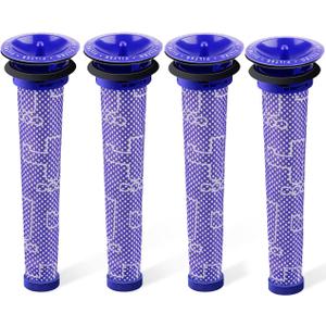 3Pack Replacement Pre Filters for Dyson - Vacuum Filter Compatible Dyson V6 V7 V8 DC59 DC58 Replaces Part 965661 01 (4Pack)