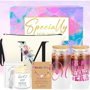 Gift Sets for Teen Girls, Birthday Gifts for Teen Girls, Christmas Gifts for Teen Girls, Trendy Teen Girl Stuff, Gifts for Teen Girls 14-16, Things for Teen Girls, Teen Girl Christmas Gifts Initial M