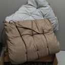 Rocking Chair Cushions Comfortable Tufted Seat Cushion Pads Non-skid Backed Set of Backrest Cushion and Seat Bottom for Porch Rocker Adirondack Chair (Chocolate, Backrest-24X17, Bottom-17x17)