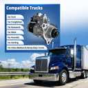 8200308 New 12V 39MT Truck Starter Motor Compatible with Ford Freightliner Kenworth Mack Peterbilt Sterling Volvo Medium & Heavy-Duty Trucks Replaces 3103304 8201079 5284082 5284081 10461318 19011530