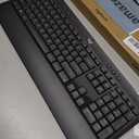 Logitech MK540 Advanced Wireless Keyboard and Mouse Combo for Windows, 2.4 GHz Unifying USB-Receiver, Multimedia Hotkeys, 3-Year Battery Life, for PC, Laptop