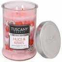 Limited Edition TUSCANY Candle, valentines Hugs and Kisses 18OZ