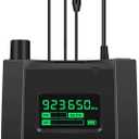 Phenyx Pro PTM-10 Stereo Wireless in Ear Monitor System Bodypack Receiver, Performance with 89 Adjustable Frequencies (One receiver Only)
