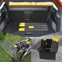 65" Leaf Rake for Gardening Adjustable Long Handle with 25 Metal Tines 18" Wide Leaf Rakes Yard Thatchibng Rake for Picking Leaves,Grass Clippings Garbage