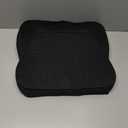 Gel Seat Cushion for Long Sitting(Enlarged & Thickened), Cooling Pressure Relief Seat Cushion for Wheelchair, Driving, Kayak, Office Desk Chair Seat Pad Gel for Heavy People[Black-2.75" Thick]