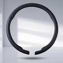 Steering Wheel Cover Thin Car Steering Wheel Accessories Universal Snap On Protector, Black
