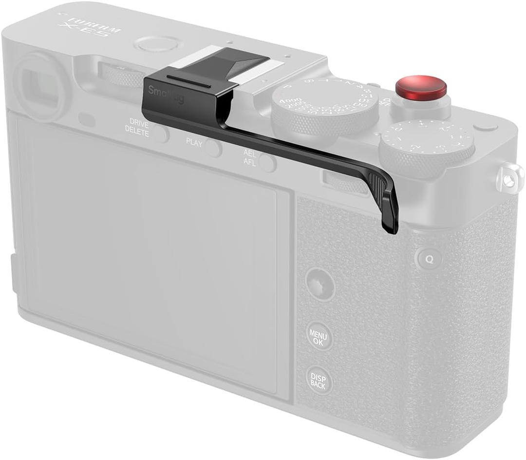 SMALLRIG Thumb Grip with Hot Shoe Cover for FUJIFILM X-E5 (Black) - 5452