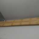 Live Edge Elm Floating Shelves - 55 In Rustic Solid Wood Shelves with Heavy-Duty Invisible Bracket, Wall-Mounted Wooden Shelf for Living Room, Bathroom, Kitchen Storage & Display, Set of 1, Walnut