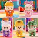 5-Pack Clothes Set for 17cm Doll Clothes with Accessories Set Stylish Outfit Dressed up