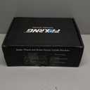 Black Shower Faucet Set, Rainfall Shower System with Square Shower Head and Handle Set, Wall Mounted Shower Fixtures, Full Metal Trim Repair Kit 12 inch Matte Black (With Shower Valve)