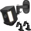 2Pack Adjustable Mounting Bracket for Spotlight Cam Plus/Pro (Battery) and Stick Up Cam&Outdoor Cam Plus, Perfect for Indoor/Outdoor Camera Security System Installation-Black