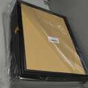 Memorabilia Shoe Display Case Wooden Frame Wall Mount Acrylic Clear Door Sneaker Cabinet Containers Storage Shelves Boxes 98% UV Protection LockableDouble Shoe-Black