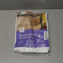 Ultra Soft Pillow Protectors with Zipper King Size - Set of 4 Breathable Pillow Covers - 100% Protection Against Stains, Dust & Dirt - Machine Washable (White)