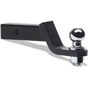 Armordillo 8719480 2.75-Inch Drop Loaded Ball Mount Universal Fits 2-Inch Receiver Tube Trailer Hitch