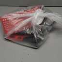 2-Piece Rubber Strap Adjustable Wrench Set Diameter 4" and 6", Oil Filter Pipe Jar Opener Strong Grip Plumbers Universal Spanner for Drain Sewer Cap Sink Pliers Nut Shower Head Valve Removal