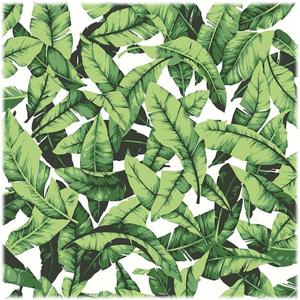 RoomMates RMK11045WP Tropical Palm Leaf Green Peel and Stick Wallpaper