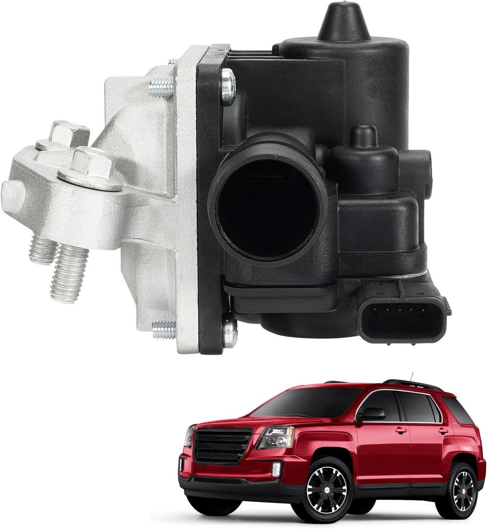 Secondary Air Injection Check Valve Fit for GMC Terrain, for Chevrolet Malibu/Equinox/Impala, for Buick Regal/LaCrosse 2013-2017 - Replace 306-056 12639108 Air Pump Check Control Valve