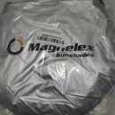 Magnelex Car Windshield Sunshade | Advanced Light-Blocking Protection | Foldable Sun Shade with Mirror Cut-Out Keeps Your Vehicle Cool | Fit for Cars, Trucks, and SUVs | Medium (62 x 32 in)