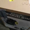 Evenflo Revolve360 Slim 2-in-1 Rotational Car Seat with Quick Clean Cover, Date of Manufacture 05/22/2026 (Salem Black)