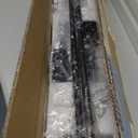 KARTOOSH 28.3 Inch Battery Operated Wall Sconces 3000K Warm White LED Wall Lights Remote Control Dimmable Set of Two 350°Rotate Wireless Lamps Home Decor for Living Room Hallway Bedroom, Black 2 Pack