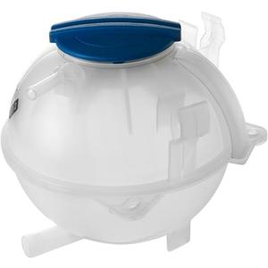 Coolant Radiator Reservoir Tank Coolant Overflow Expansion Bottle with Cap and Sensor - Compatible for Volkswagen Passat CC Golf GTI Jetta Tiguan for Audi A3 Q3 TT - Replace Part 1K0121407A