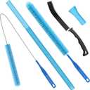 4 Pieces Dryer Vent Cleaner Kit with Lint Brush  Professional Dryer Vent Brush, Flexible Cleaning Tools for Lint Trap, Appliance Brush & Dryer Filter