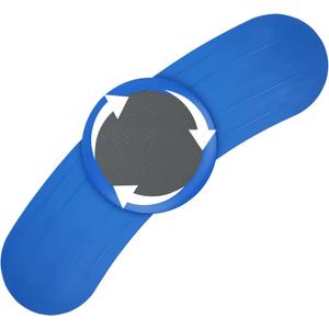 360 Rotating Transfer Board with Sliding Disk - 400lbs Heavy Duty Slide Board for Wheelchair to Car, Bed & Toilet Transfers - Mobility Aids for Elderly, Seniors & Stroke Patients - 7.2lbs Portable (Blue)