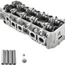 FIT Toyota Tacoma 2.4L 2RZFE, 4Runner T100 Tacoma 2.7L 3RZFE, Complete Cylinder Head Assembly 8-Port, Camshafts Valves Gasket Set Included, Replaces 11101-79276