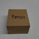 TIPGO Small Metal Trash Can, 2.1 Gallon Slim Trash Can for Bathroom, Wastebasket Garbage Bin for Bedroom, Office, Kitchen, Under Sink (Matte Black)
