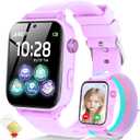 MOKAST Kids Smart Watch Toys for Boys Girls  Children Watch for Kids 4-12 Years Touch Screen Watches with 15 Games Video Camera Music Player Alarm School Mode Education Birthday Gifts (Violet)