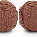 Lion Brand Yarn Two of Wands: Color Theory Yarn, Raisin (Pack of 2)