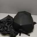 JFG RACING Motorcycle Backpack 30L,Universal Hard Shell Helmet Hardshell Riding Back Pack for Men Women-Grey Black