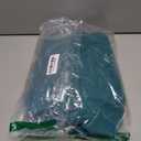 Women's Fashion Peplum Bodycon Short Sleeve Work Dresses Bow Club Ruffle Pencil Formal Cocktail Dress, Size S (Peacock Blue)